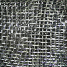 Rostfritt stål Crimped Wire Mesh För Basket